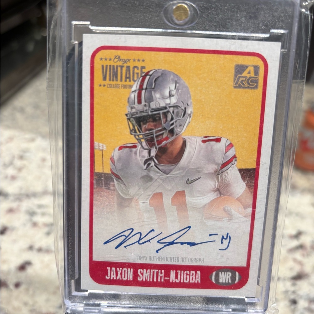 Jaxon Smith-Njigba autograph card